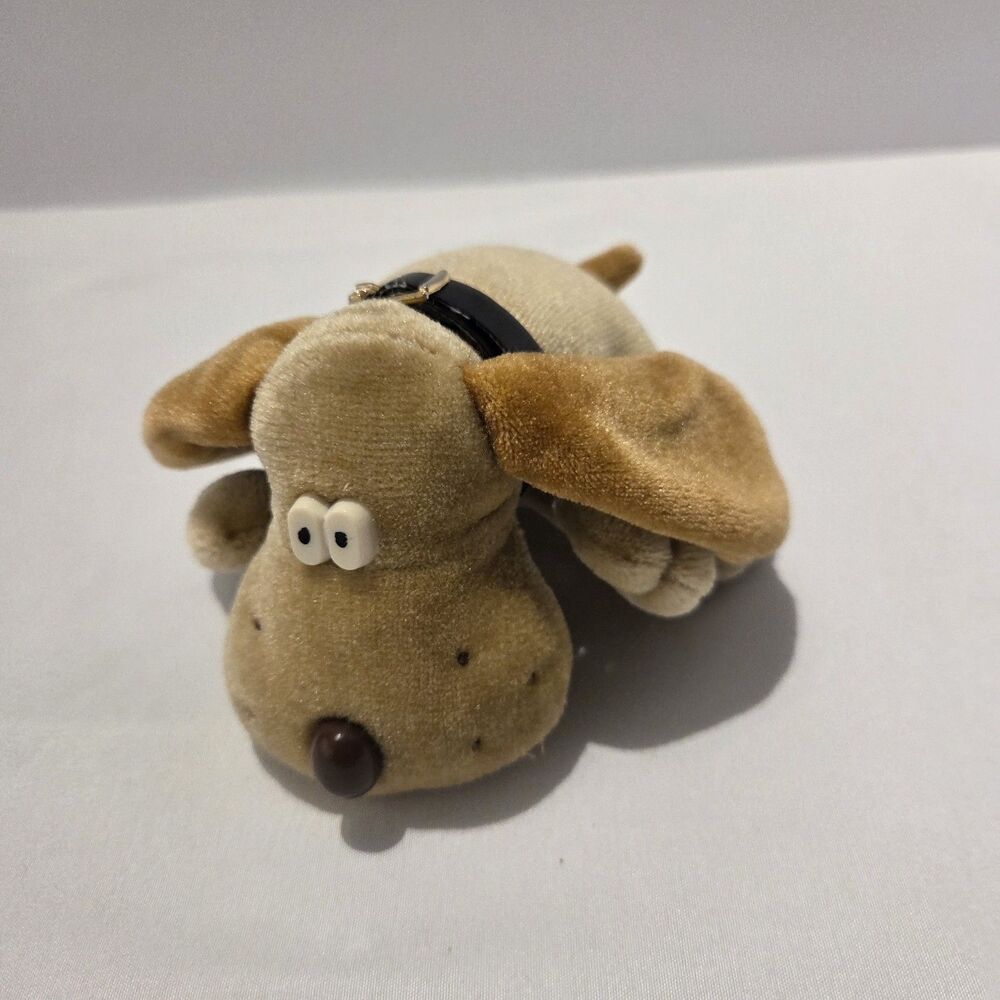 Vintage 1980s Kennel Kuddlees Stuffed Puppy Dog Pound Puppies Type Plush Animal